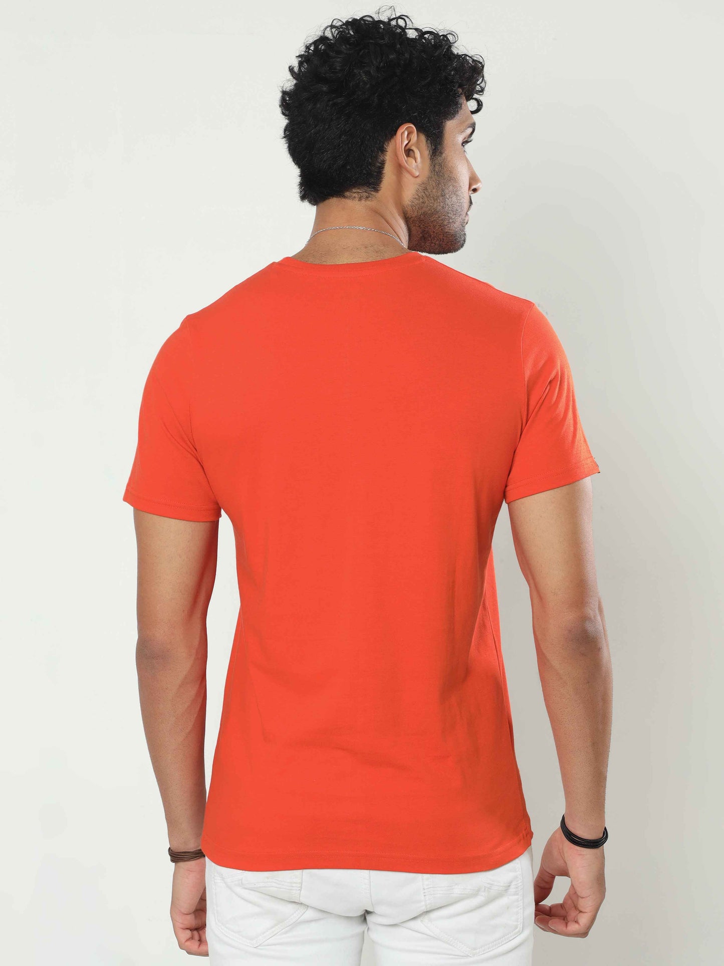 Mens Orange T Shirts