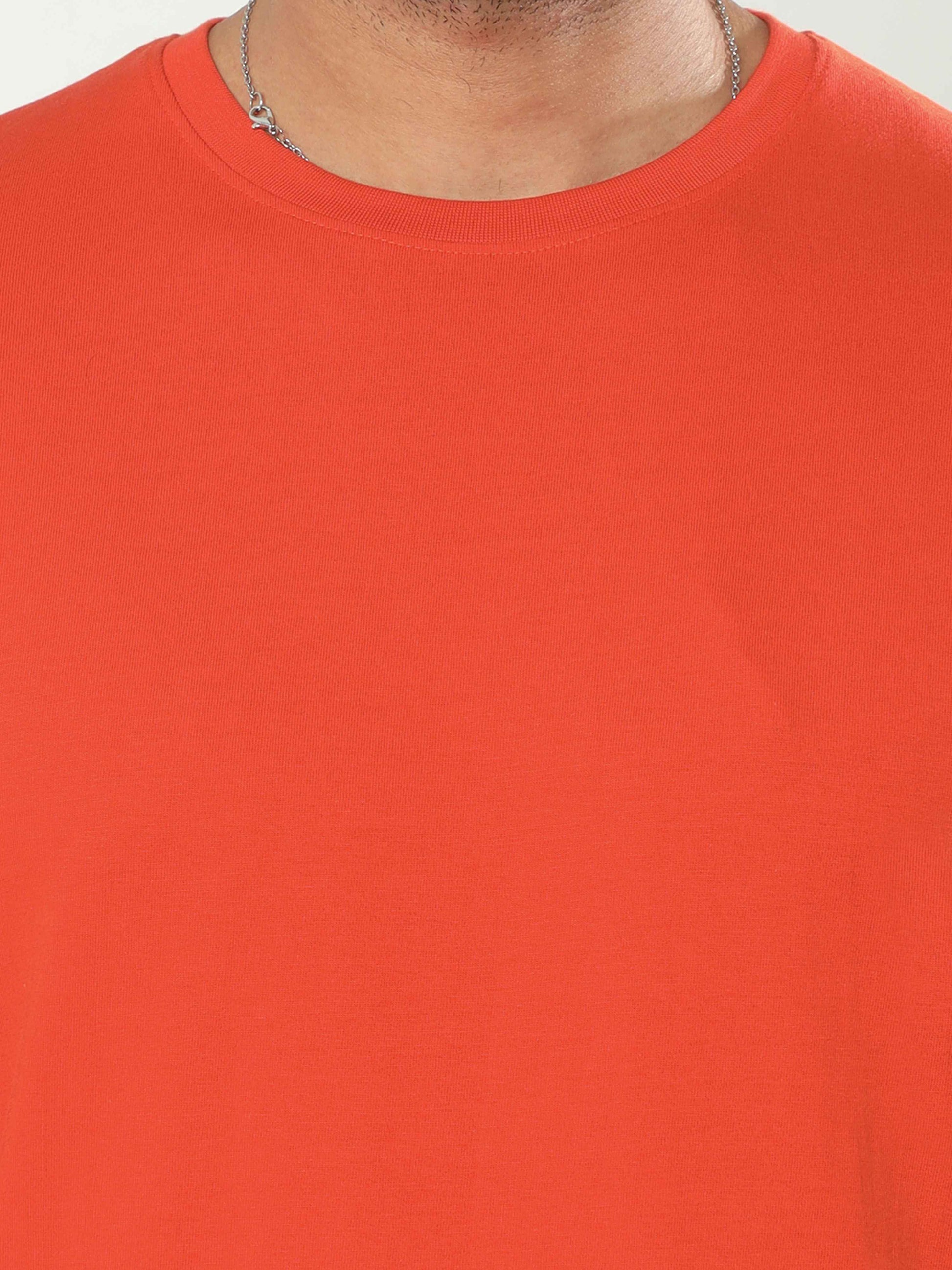 Mens Orange T Shirts