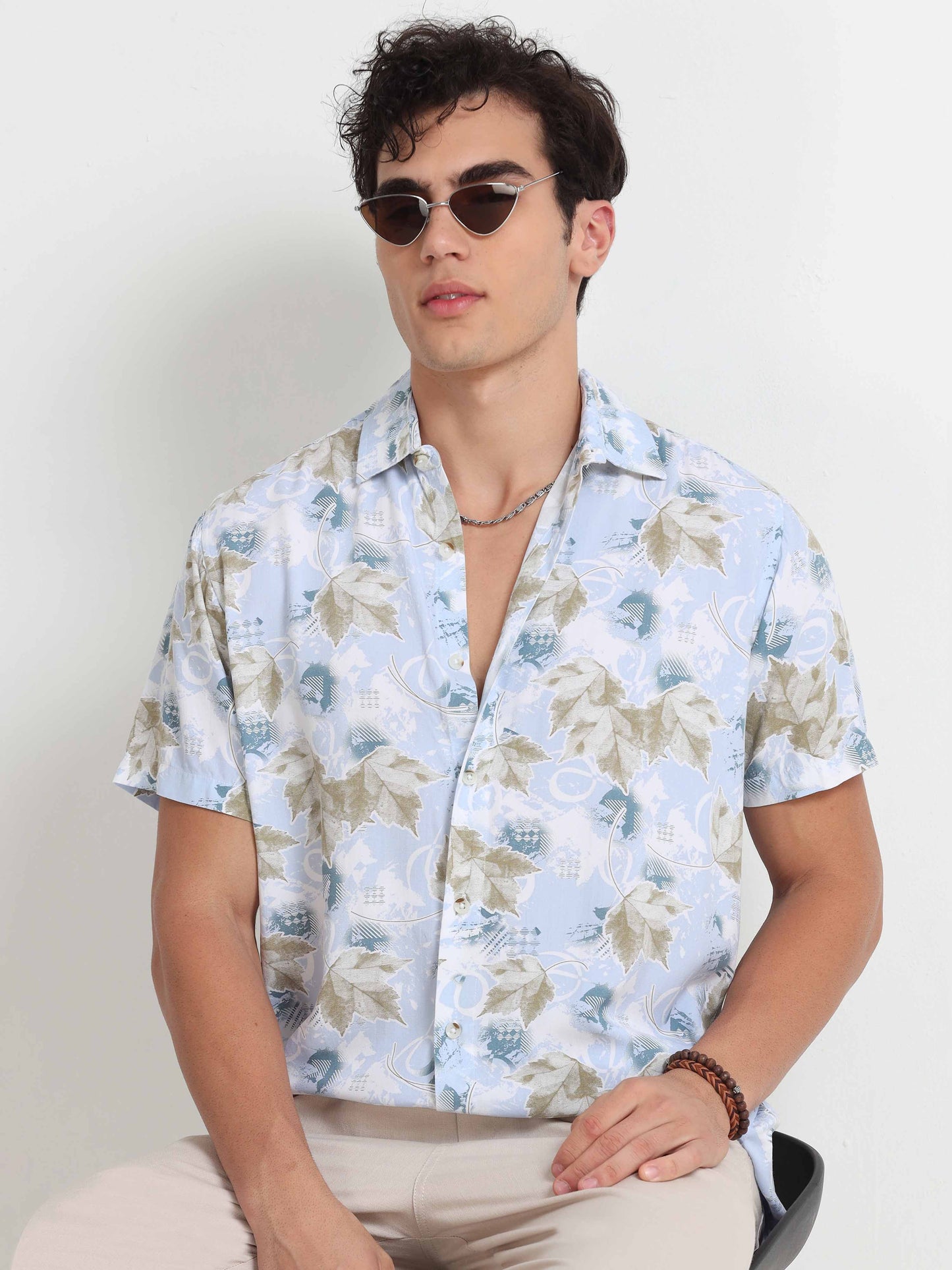 Tropical Print Shirts - Yok