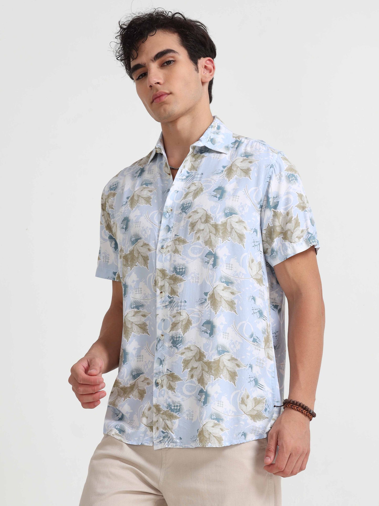 Tropical Print Shirts - Yok