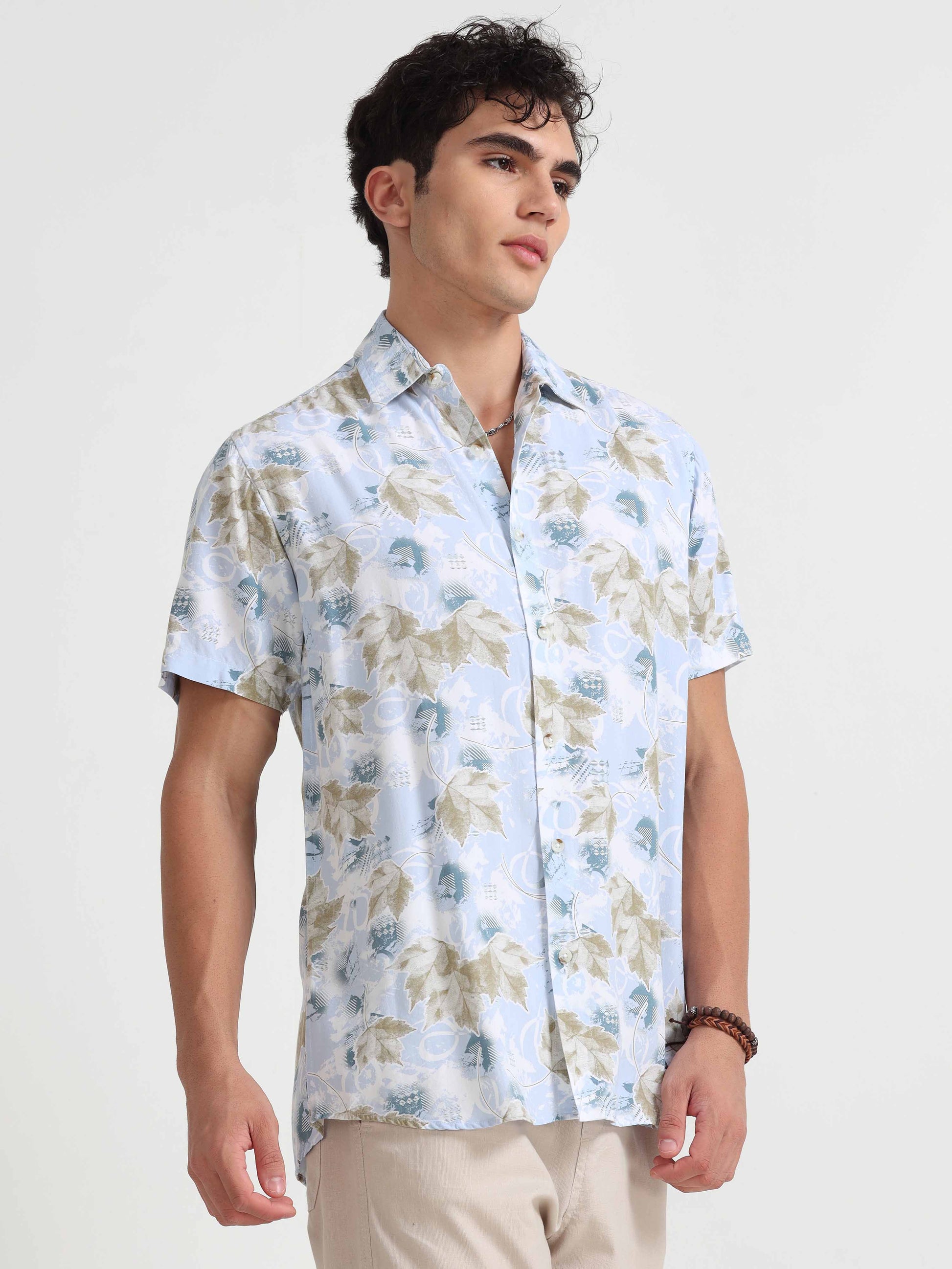 Tropical Print Shirts - Yok