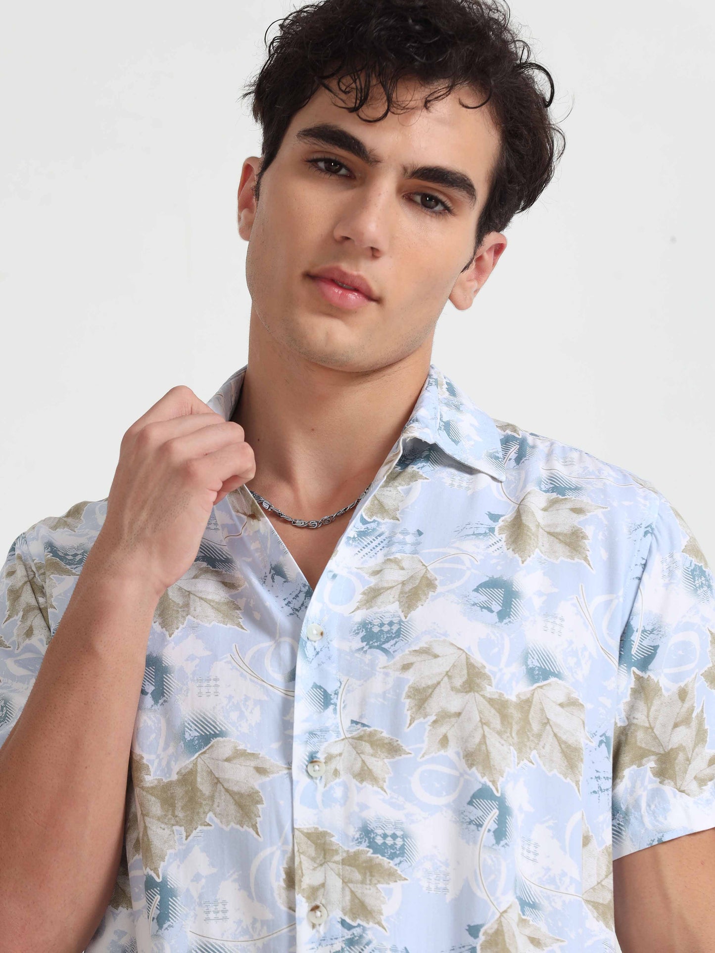 Tropical Print Shirts - Yok