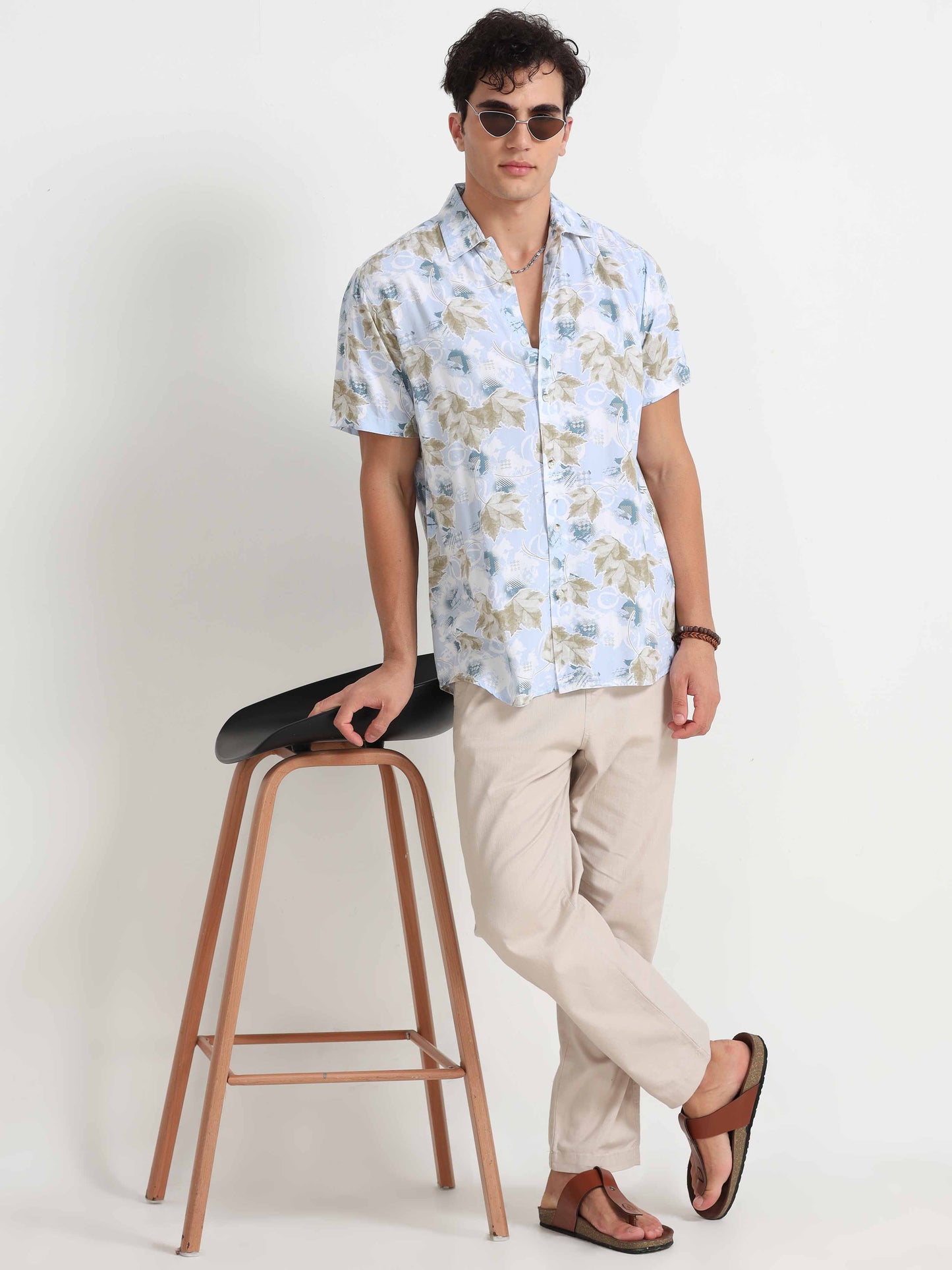 Tropical Print Shirts - Yok