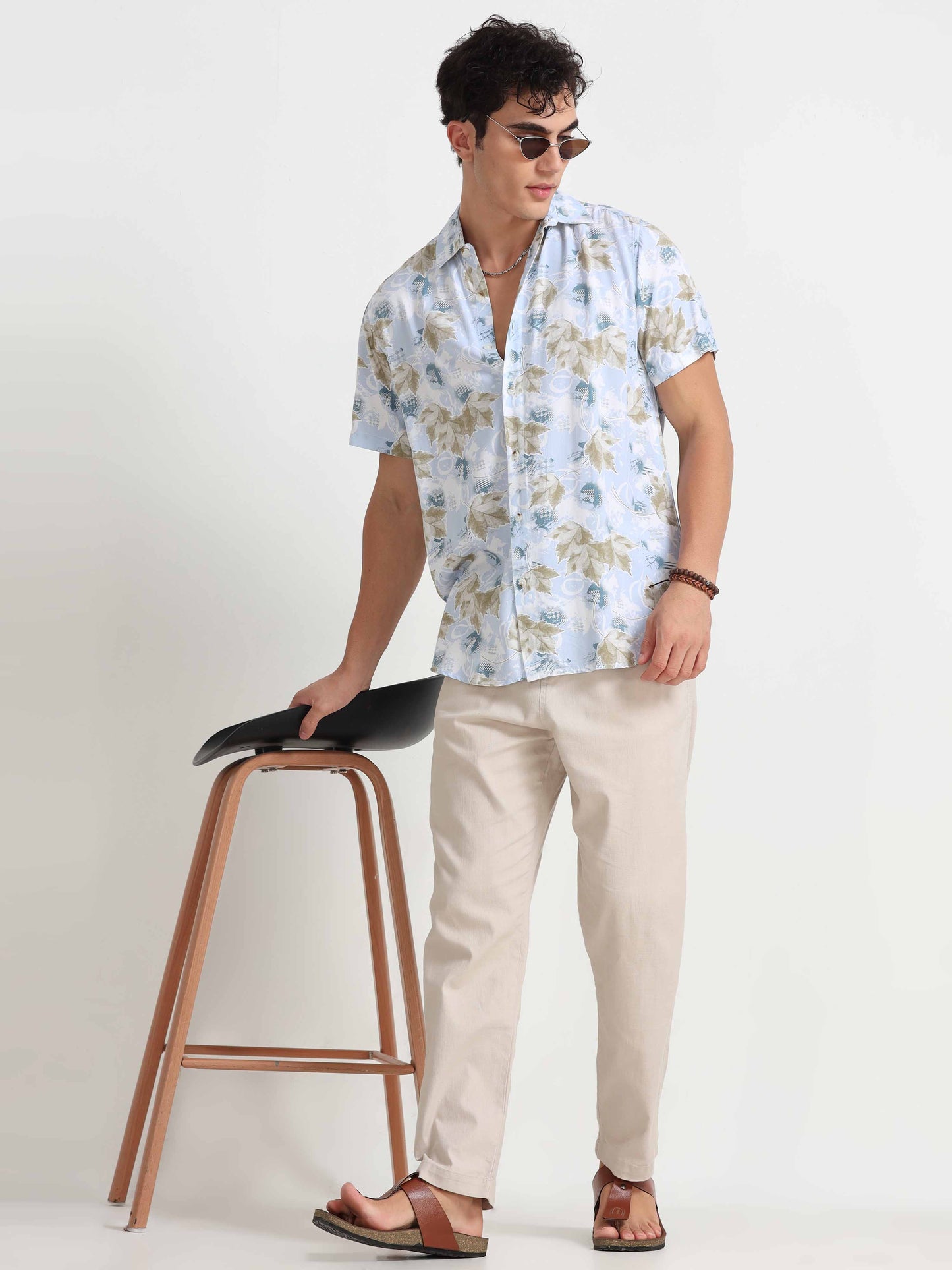 Tropical Print Shirts - Yok