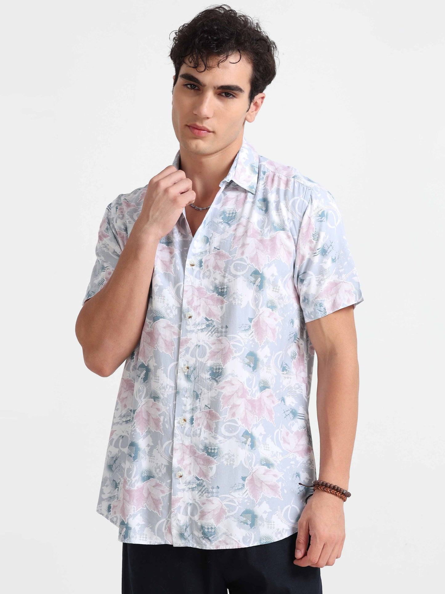 Half Sleeve Printed Shirt for Men 