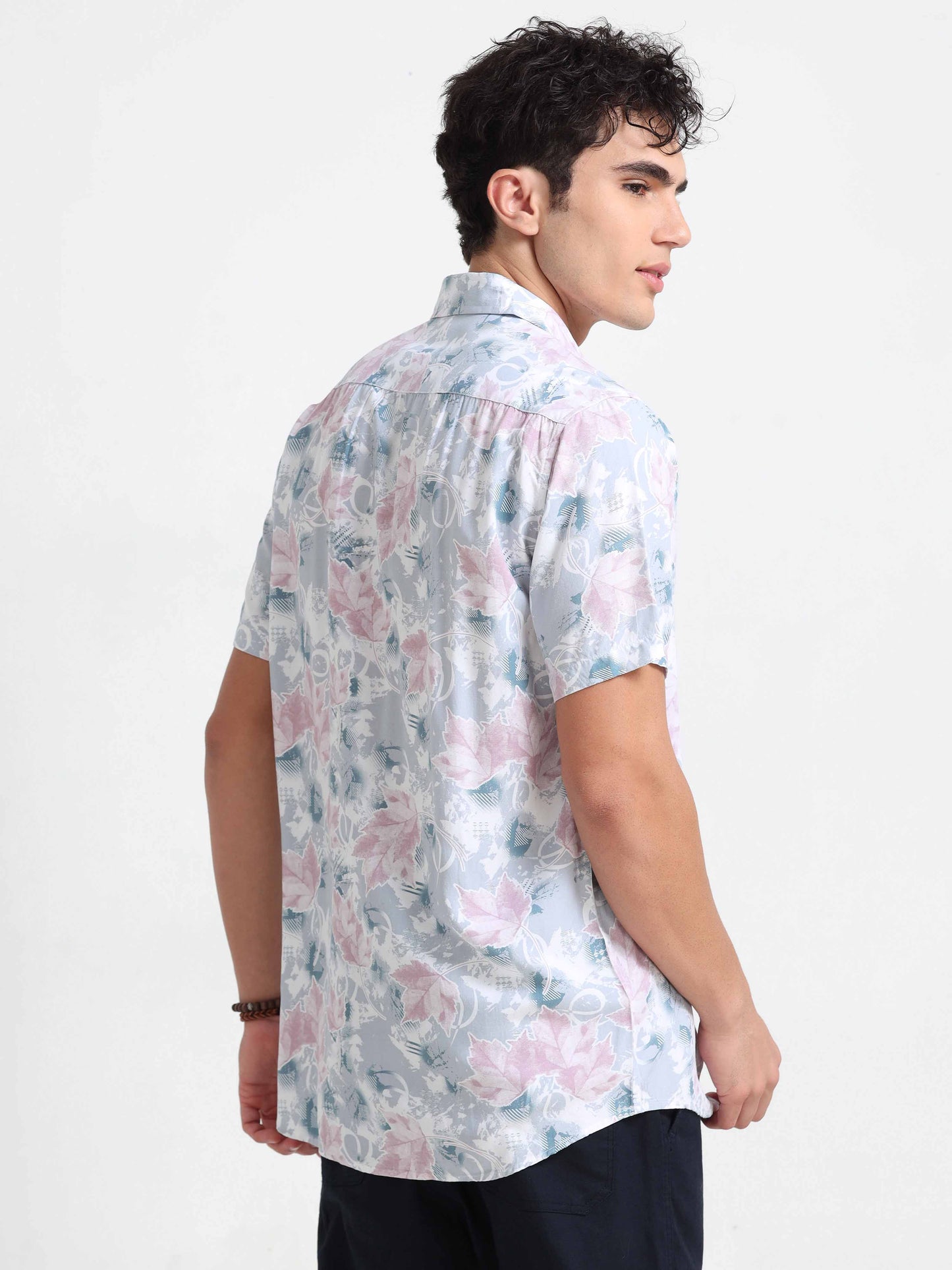 Half Sleeve Printed Shirt for Men 