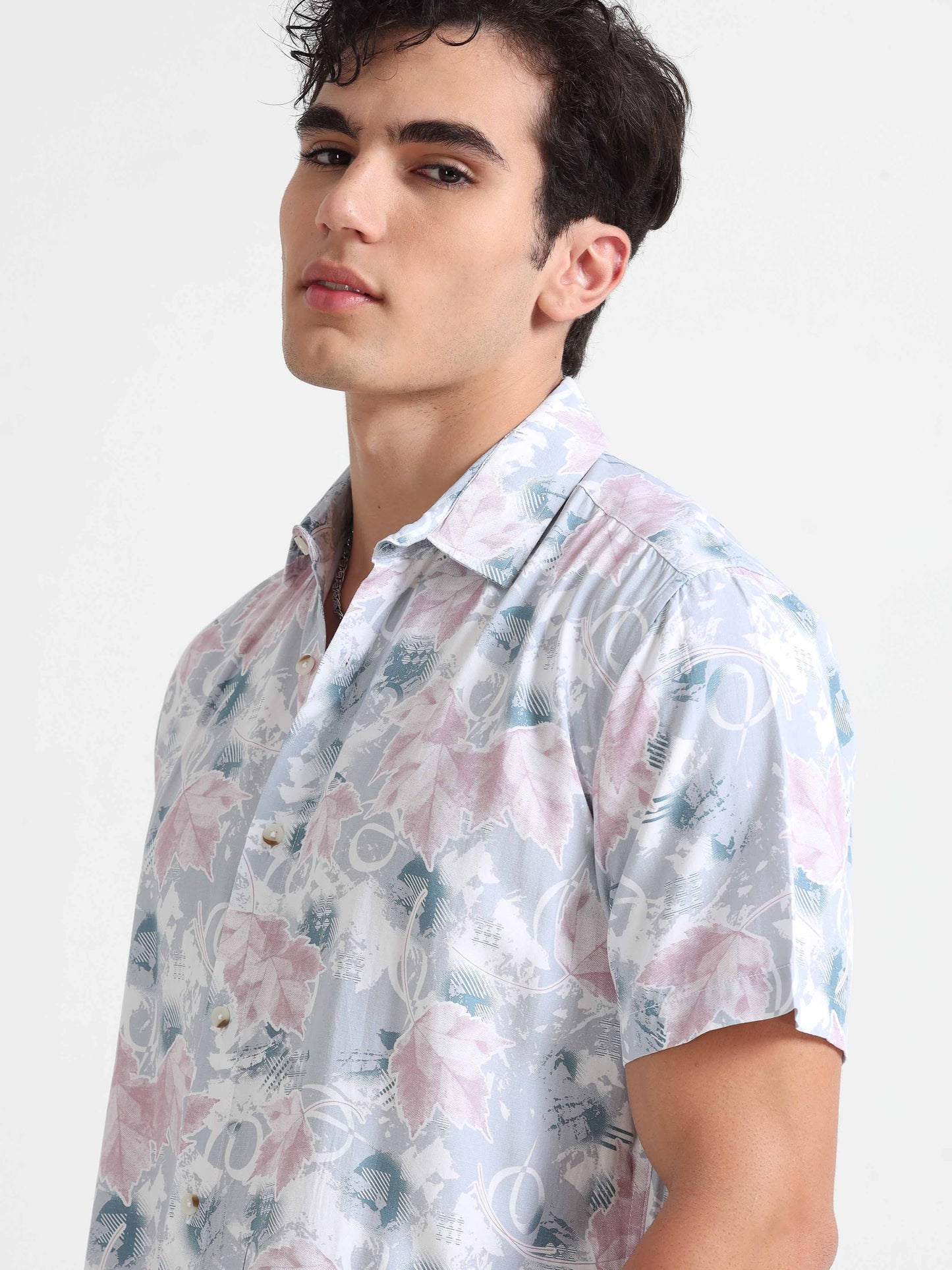 Half Sleeve Printed Shirt for Men 