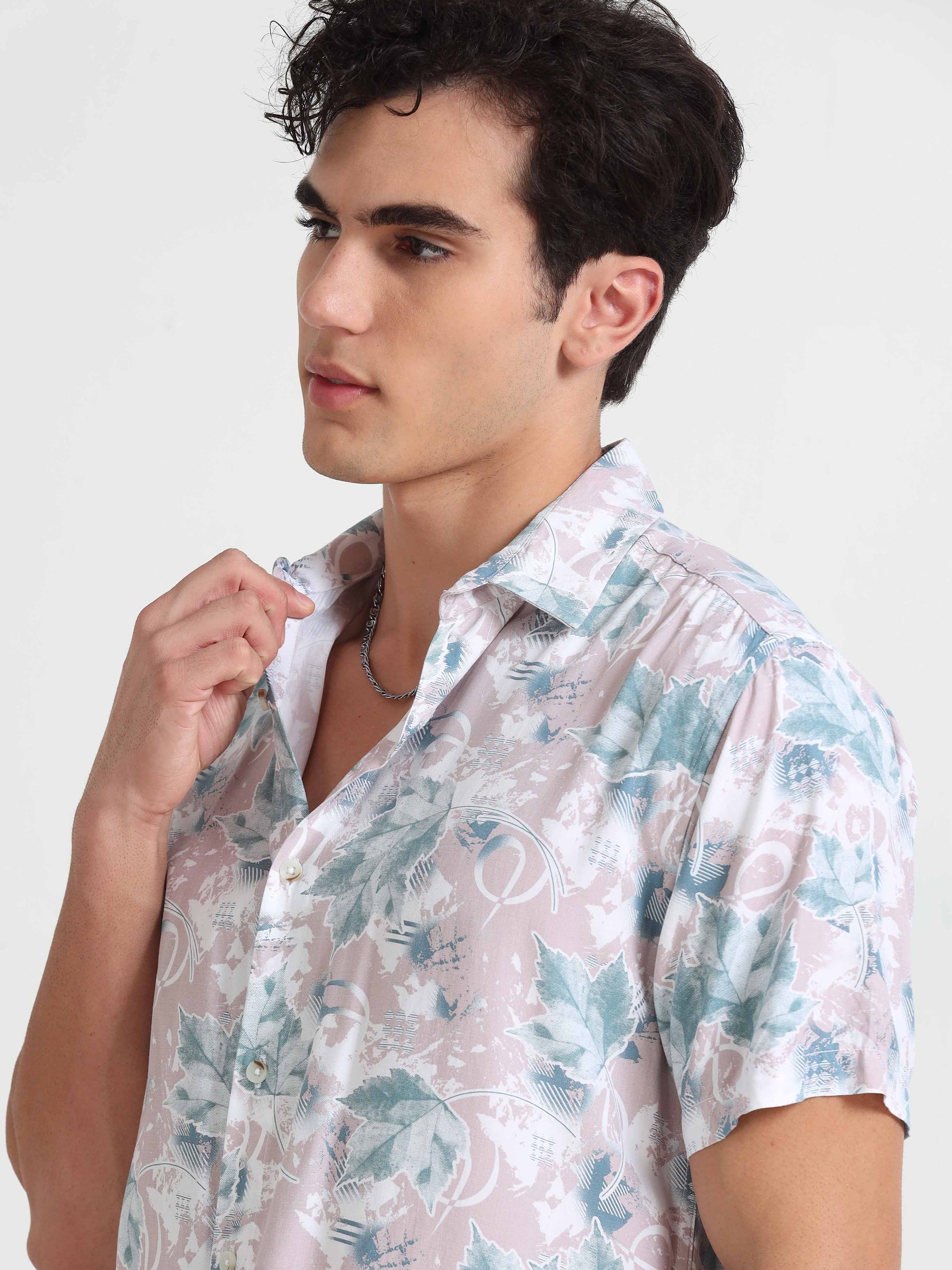  Printed Lavender Shirts for Men - Yok