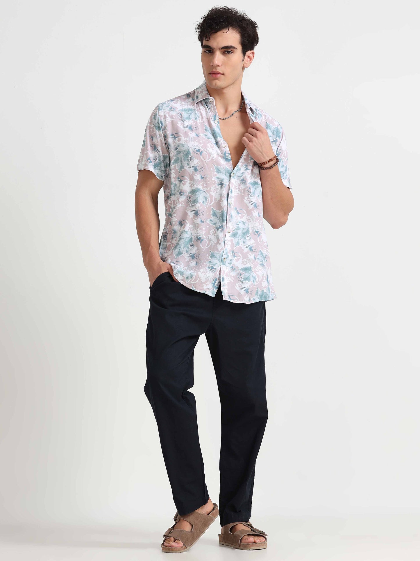  Printed Lavender Shirts for Men - Yok