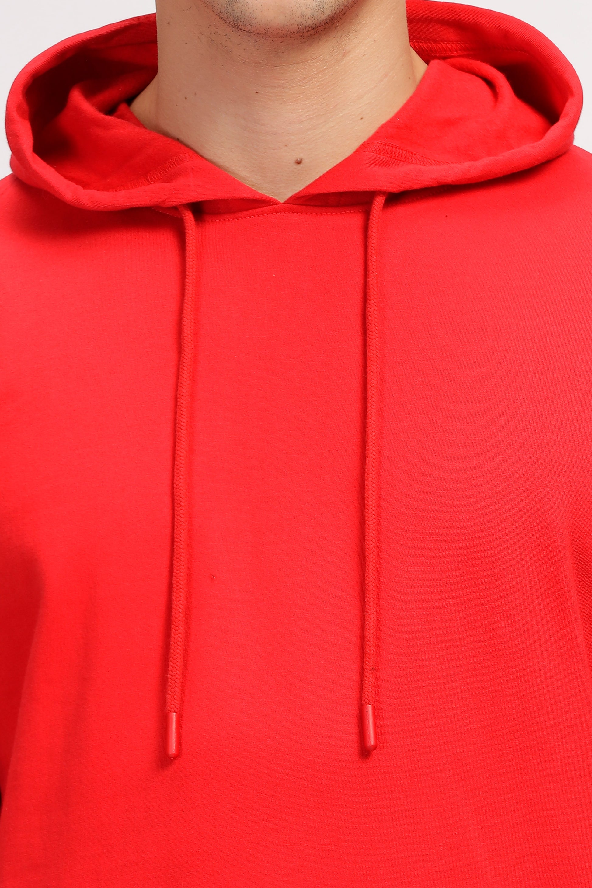 Plain Red Hoodie for Men