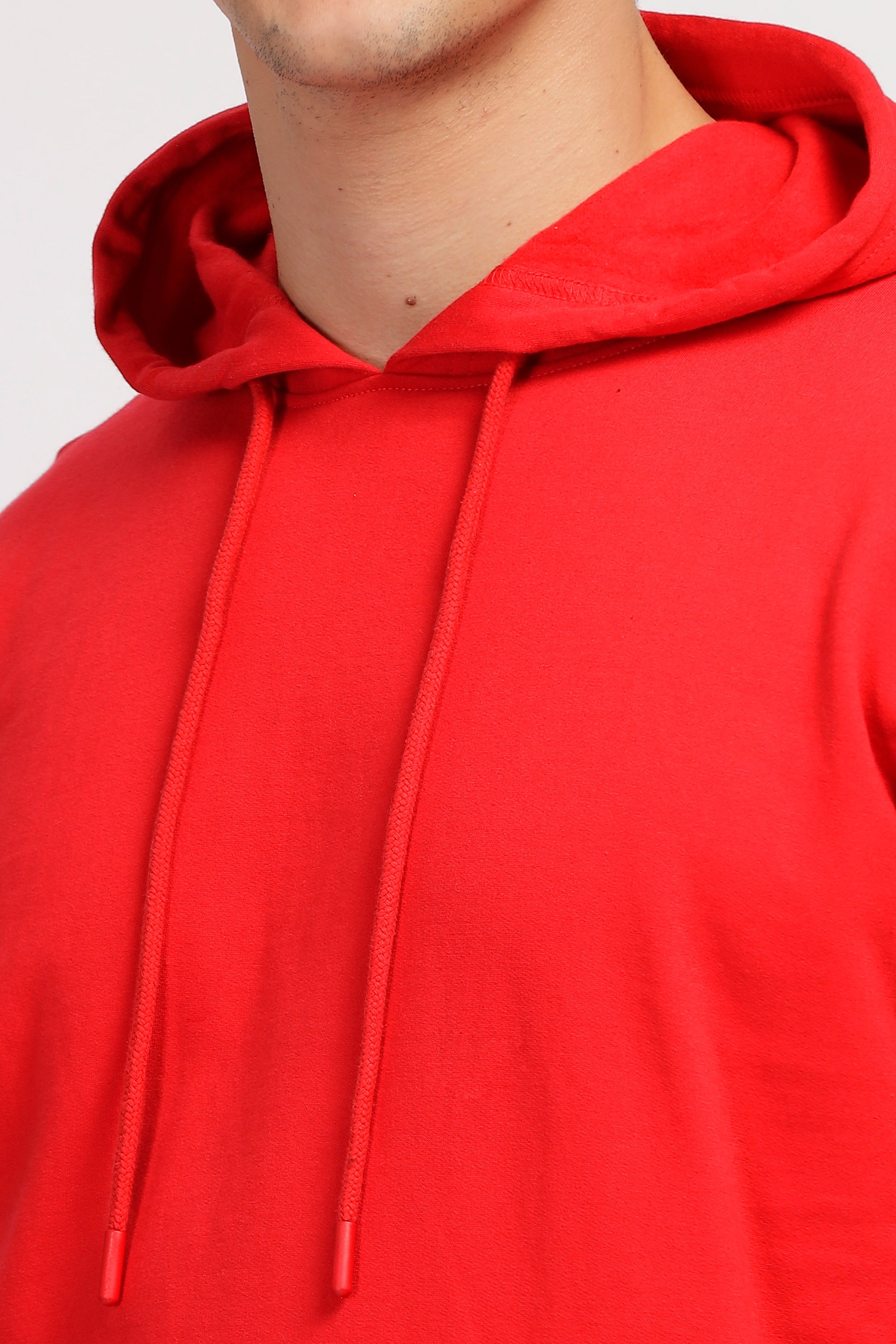 Plain Red Hoodie for Men