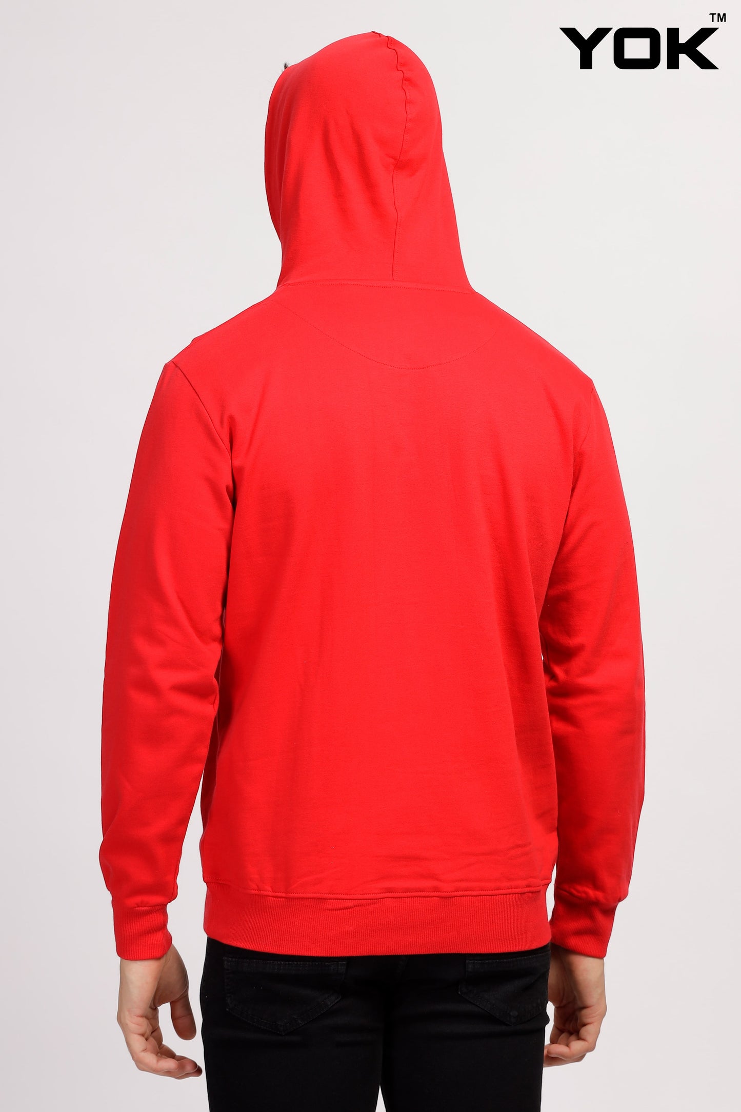 Plain Red Hoodie for Men