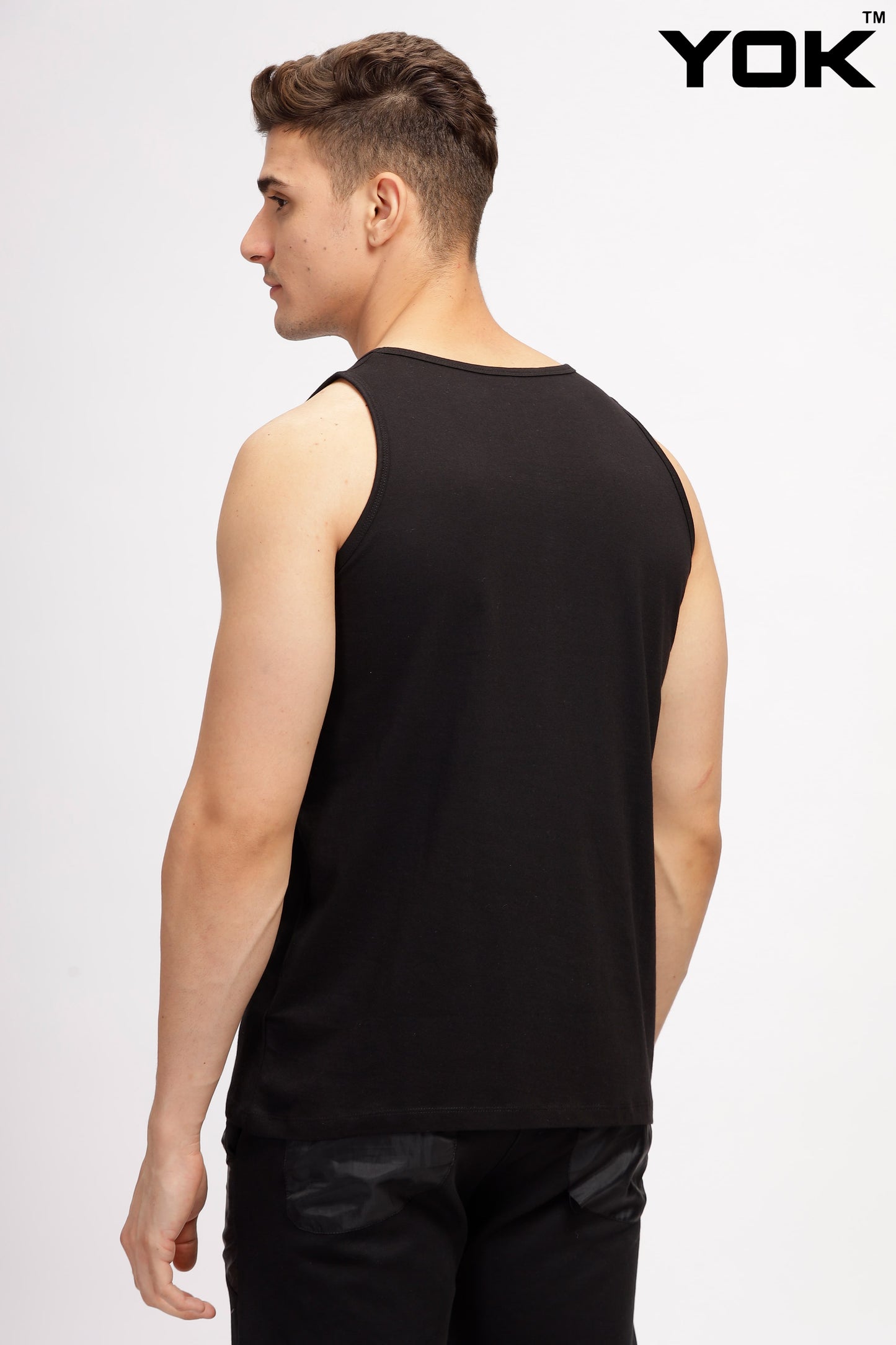 Black Tank Top Mens 