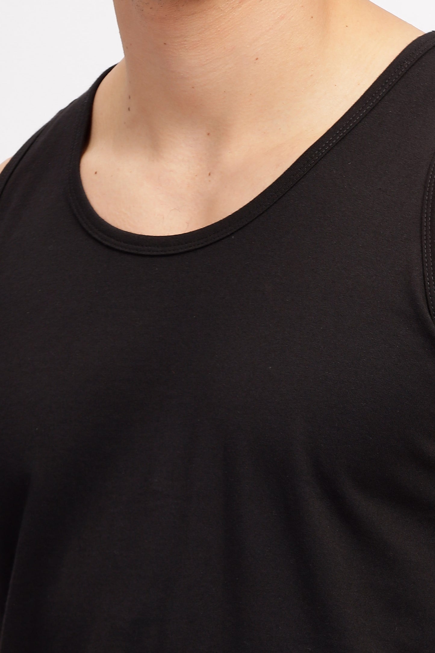 Black Tank Top Mens 