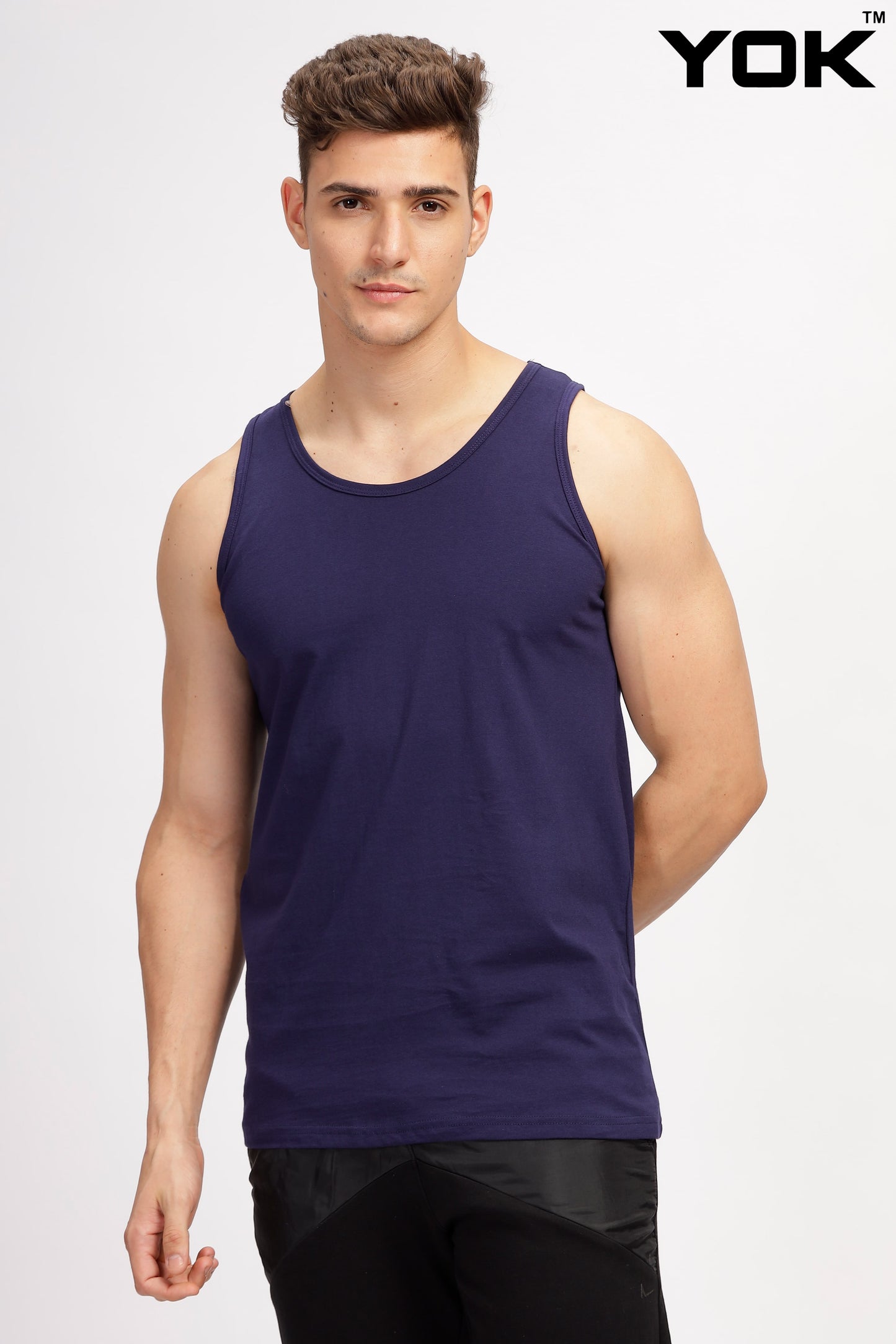  Navy Blue Tank Top 