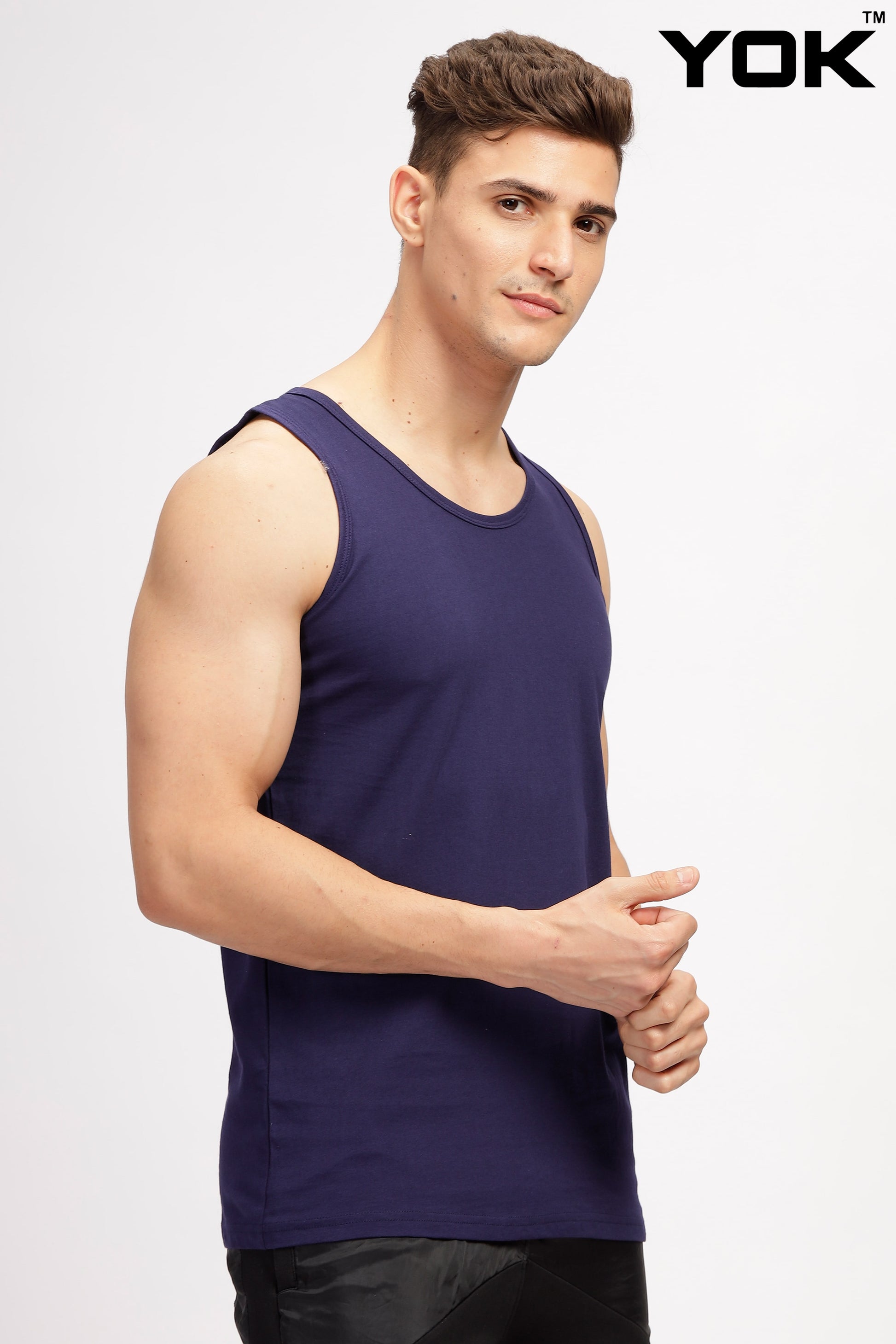  Navy Blue Tank Top 