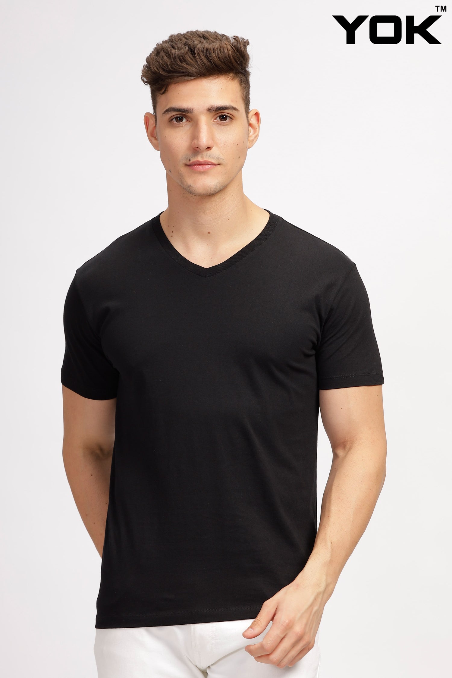 v neck tee shirts mens